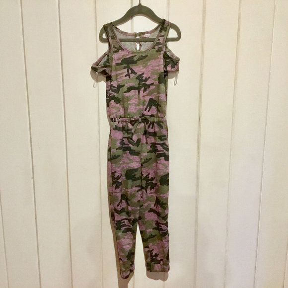 girls camo jumper